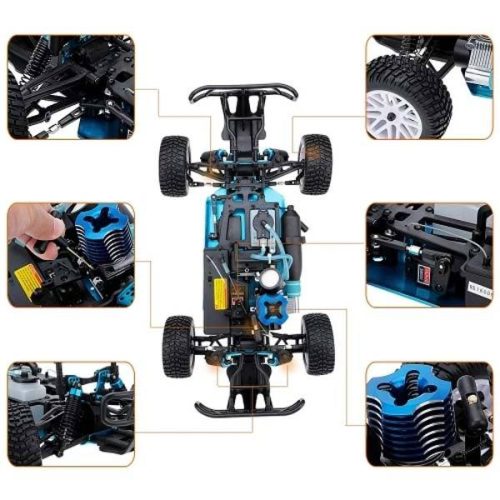 HSP 94155 RC Car 110 Scale 4WD Nitro Gas Powered Off Road Buggy Truck Vehicle 9